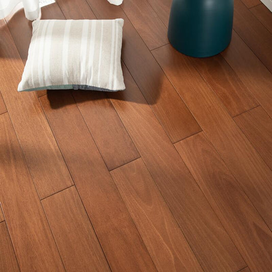 Contemporary Hardwood Deck Tiles Rectangle Solid Hardwood Flooring Clearhalo 'Flooring 'Hardwood Flooring' 'hardwood_flooring' 'Home Improvement' 'home_improvement' 'home_improvement_hardwood_flooring' Walls and Ceiling' 7390987