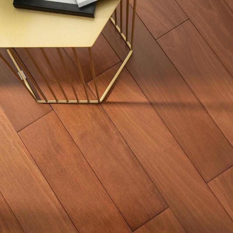 Contemporary Hardwood Deck Tiles Rectangle Solid Hardwood Flooring Clearhalo 'Flooring 'Hardwood Flooring' 'hardwood_flooring' 'Home Improvement' 'home_improvement' 'home_improvement_hardwood_flooring' Walls and Ceiling' 7390989