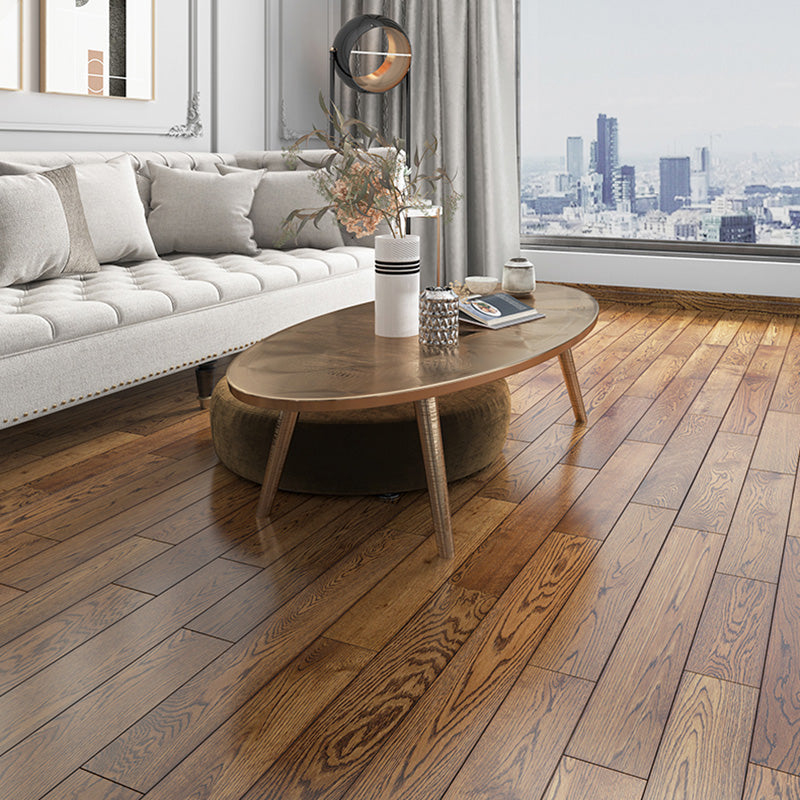 Rectangle Hardwood Flooring Tradition Solid Hardwood Deck Tiles Clearhalo 'Flooring 'Hardwood Flooring' 'hardwood_flooring' 'Home Improvement' 'home_improvement' 'home_improvement_hardwood_flooring' Walls and Ceiling' 7391003