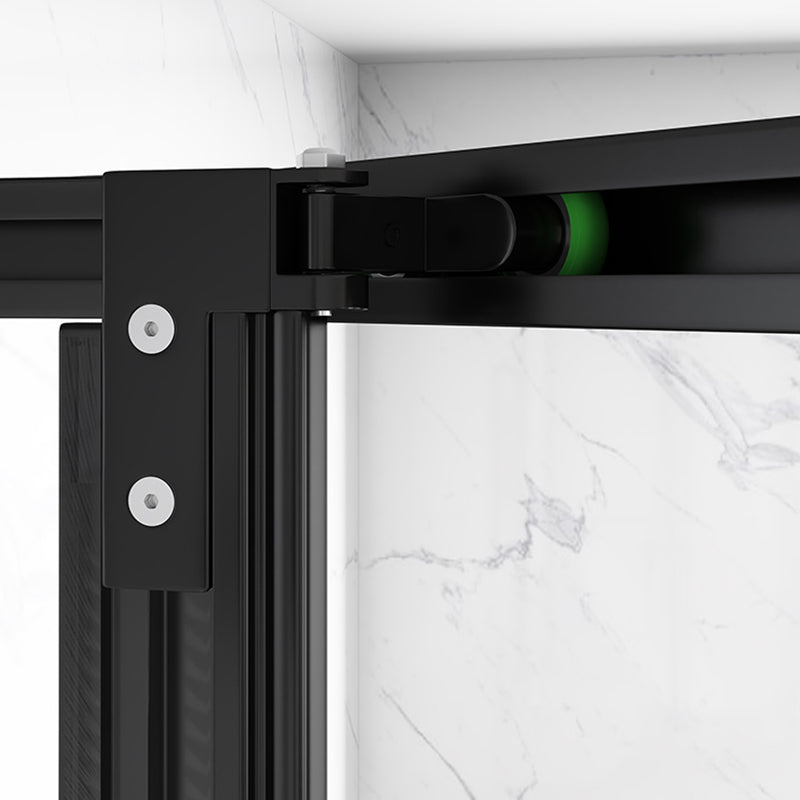 Single Sliding Door Shower Door Diamond Shape Glass Shower Screen Clearhalo 'Bathroom Remodel & Bathroom Fixtures' 'Home Improvement' 'home_improvement' 'home_improvement_shower_tub_doors' 'Shower and Tub Doors' 'shower_tub_doors' 'Showers & Bathtubs' 7391076