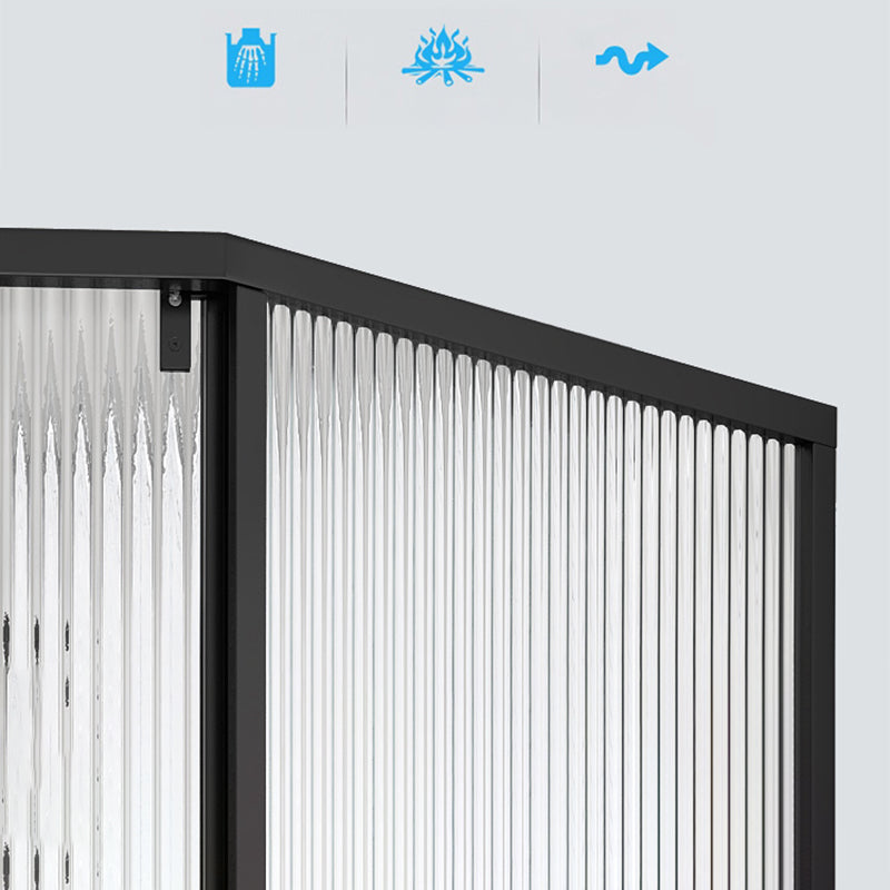 Single Sliding Door Shower Door Diamond Shape Glass Shower Screen Clearhalo 'Bathroom Remodel & Bathroom Fixtures' 'Home Improvement' 'home_improvement' 'home_improvement_shower_tub_doors' 'Shower and Tub Doors' 'shower_tub_doors' 'Showers & Bathtubs' 7391077