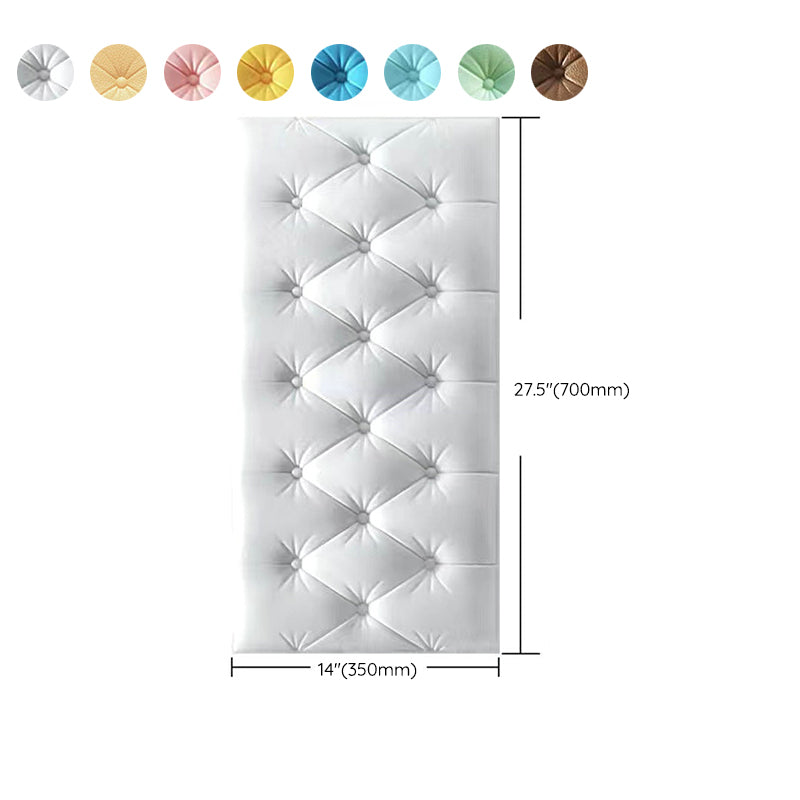 3D Backsplash Panels Contemporary Peel and Stick Wall Paneling Clearhalo 'Flooring 'Home Improvement' 'home_improvement' 'home_improvement_wall_paneling' 'Wall Paneling' 'wall_paneling' 'Walls & Ceilings' Walls and Ceiling' 7391926