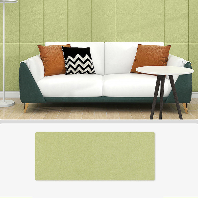 Waterproof Backsplash Panels Contemporary Style Peel and Stick Backsplash Panels Green Clearhalo 'Flooring 'Home Improvement' 'home_improvement' 'home_improvement_wall_paneling' 'Wall Paneling' 'wall_paneling' 'Walls & Ceilings' Walls and Ceiling' 7391974