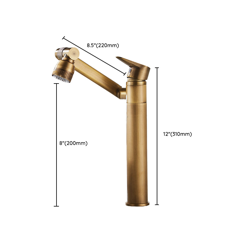 Vintage Wide Spread Bathroom Faucet Farmhouse Lever Lavatory Faucet Clearhalo 'Bathroom Remodel & Bathroom Fixtures' 'Bathroom Sink Faucets' 'Bathroom Sinks & Faucet Components' 'bathroom_sink_faucets' 'Home Improvement' 'home_improvement' 'home_improvement_bathroom_sink_faucets' 7392421