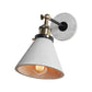 Grey Cone/Bowl/Dome Wall Light Sconce Vintage Cement 1 Light Kitchen Rotatable Wall Mounted Lamp Clearhalo 'Industrial wall lights' 'Industrial' 'Middle century wall lights' 'Tiffany' 'Wall Lamps & Sconces' 'Wall Lights' Lighting' 739284