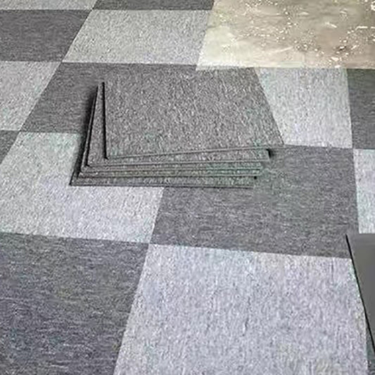 Square Carpet Tiles Multi Level Loop Glue Down Non-Skid Carpet Tile for Foyer Clearhalo 'Carpet Tiles & Carpet Squares' 'carpet_tiles_carpet_squares' 'Flooring 'Home Improvement' 'home_improvement' 'home_improvement_carpet_tiles_carpet_squares' Walls and Ceiling' 7393600
