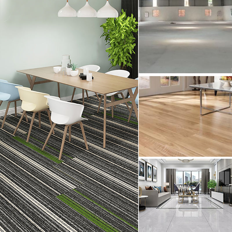 Square Carpet Tiles Multi Level Loop Glue Down Non-Skid Carpet Tile for Foyer Clearhalo 'Carpet Tiles & Carpet Squares' 'carpet_tiles_carpet_squares' 'Flooring 'Home Improvement' 'home_improvement' 'home_improvement_carpet_tiles_carpet_squares' Walls and Ceiling' 7393605