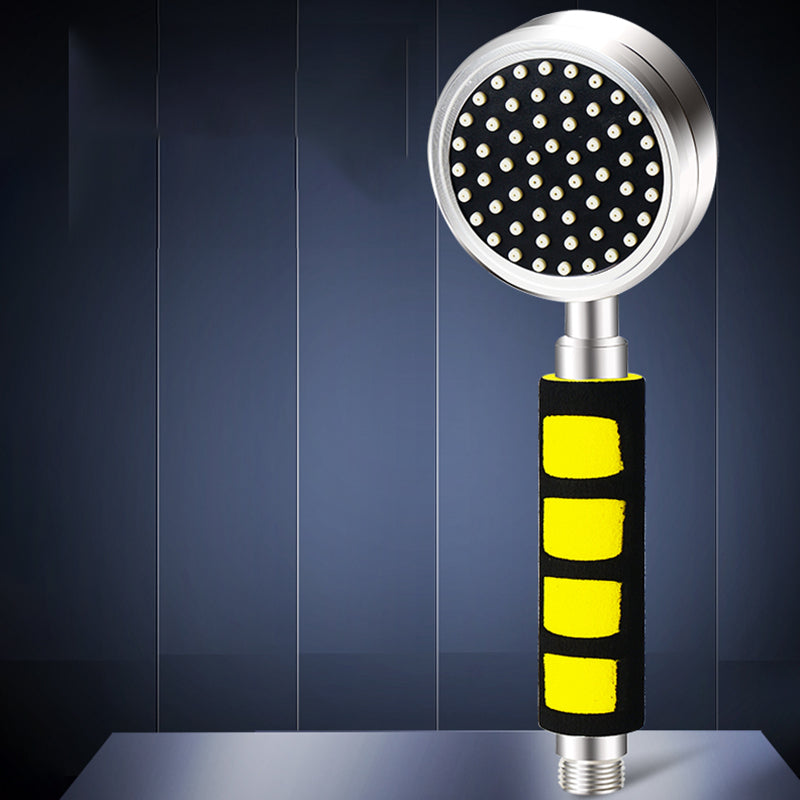 Modern Aluminium Hand Shower Water Efficient Wall-Mount Hand Shower Silver Hand Shower Hose not included Clearhalo 'Bathroom Remodel & Bathroom Fixtures' 'Home Improvement' 'home_improvement' 'home_improvement_shower_heads' 'Shower Heads' 'shower_heads' 'Showers & Bathtubs Plumbing' 'Showers & Bathtubs' 7394043