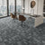 Indoor Carpet Tile Level Loop Non-Skid Carpet Tiles with Waterproof Heather Gray 40-Piece Set Clearhalo 'Carpet Tiles & Carpet Squares' 'carpet_tiles_carpet_squares' 'Flooring 'Home Improvement' 'home_improvement' 'home_improvement_carpet_tiles_carpet_squares' Walls and Ceiling' 7394109
