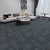 Indoor Carpet Tile Level Loop Non-Skid Carpet Tiles with Waterproof Green Gray 40-Piece Set Asphalt Clearhalo 'Carpet Tiles & Carpet Squares' 'carpet_tiles_carpet_squares' 'Flooring 'Home Improvement' 'home_improvement' 'home_improvement_carpet_tiles_carpet_squares' Walls and Ceiling' 7394114
