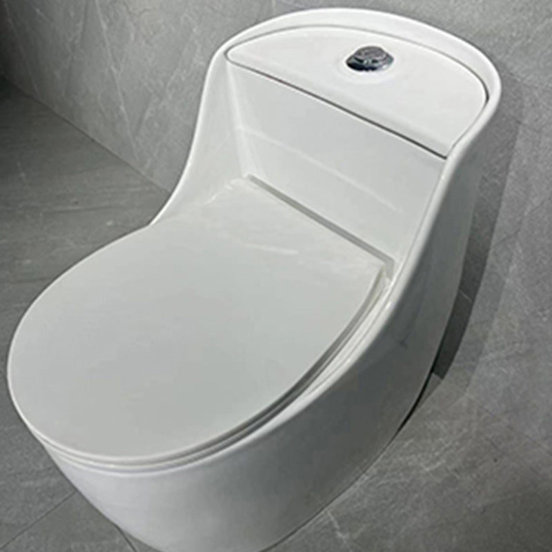 One Piece Toilet Modern Urine Toilet Floor Mounted Porcelain Toilet Bowl Clearhalo 'Bathroom Remodel & Bathroom Fixtures' 'Home Improvement' 'home_improvement' 'home_improvement_toilets' 'Toilets & Bidets' 'Toilets' 7394783