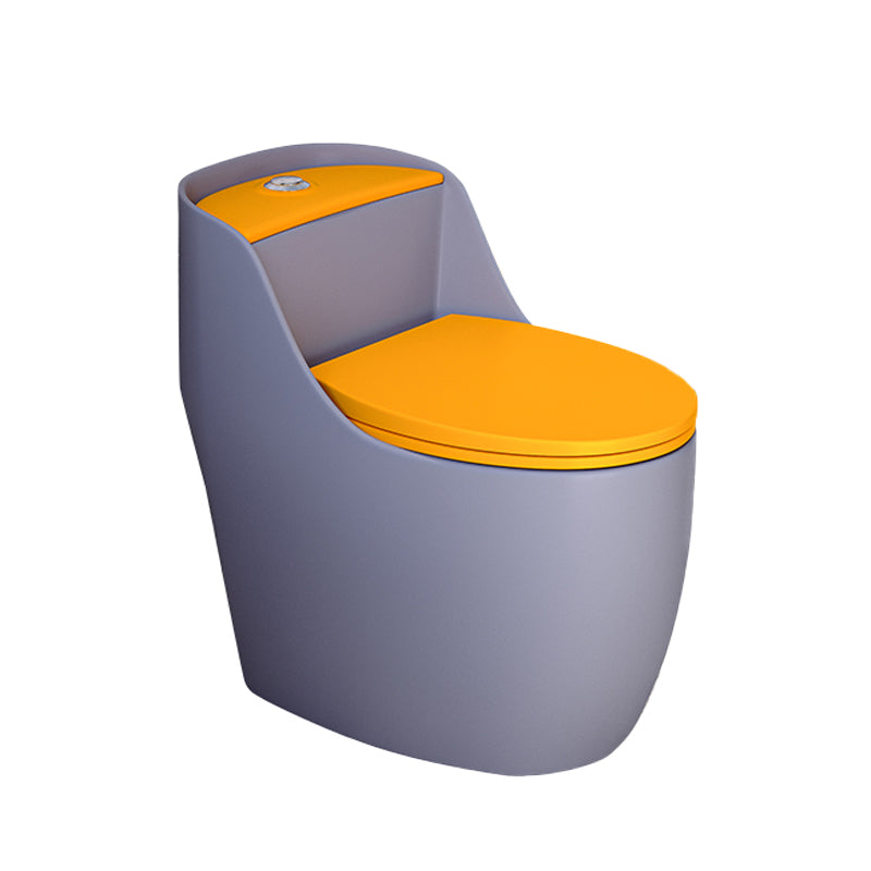 One Piece Toilet Modern Urine Toilet Floor Mounted Porcelain Toilet Bowl Clearhalo 'Bathroom Remodel & Bathroom Fixtures' 'Home Improvement' 'home_improvement' 'home_improvement_toilets' 'Toilets & Bidets' 'Toilets' 7394785