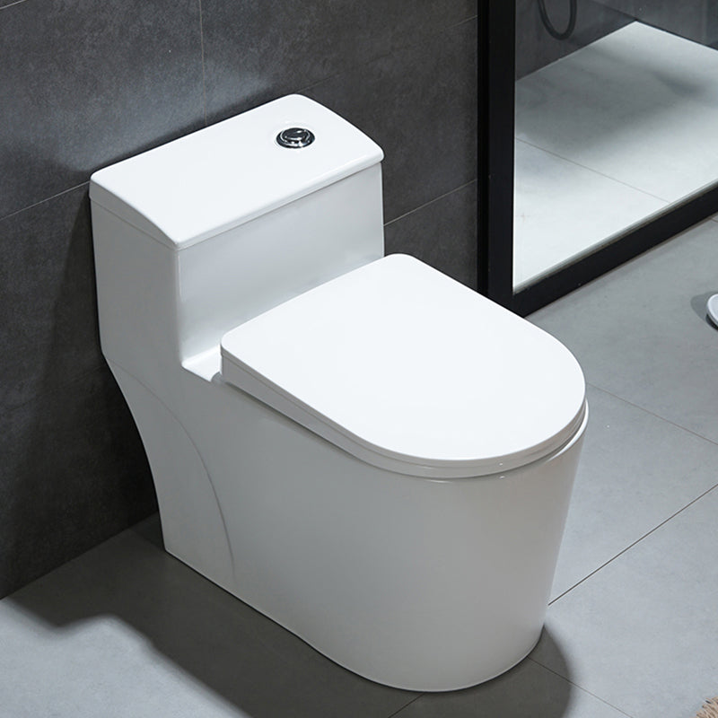 Floor Mounted Urine Toilet One Piece Toilet Modern Porcelain Toilet Bowl 15"L x 28"W x 24"H 12" Clearhalo 'Bathroom Remodel & Bathroom Fixtures' 'Home Improvement' 'home_improvement' 'home_improvement_toilets' 'Toilets & Bidets' 'Toilets' 7394858