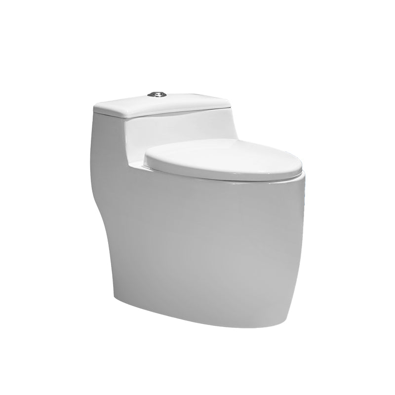 Floor Mounted Urine Toilet One Piece Toilet Modern Porcelain Toilet Bowl 16"L x 28"W x 23"H Clearhalo 'Bathroom Remodel & Bathroom Fixtures' 'Home Improvement' 'home_improvement' 'home_improvement_toilets' 'Toilets & Bidets' 'Toilets' 7394860