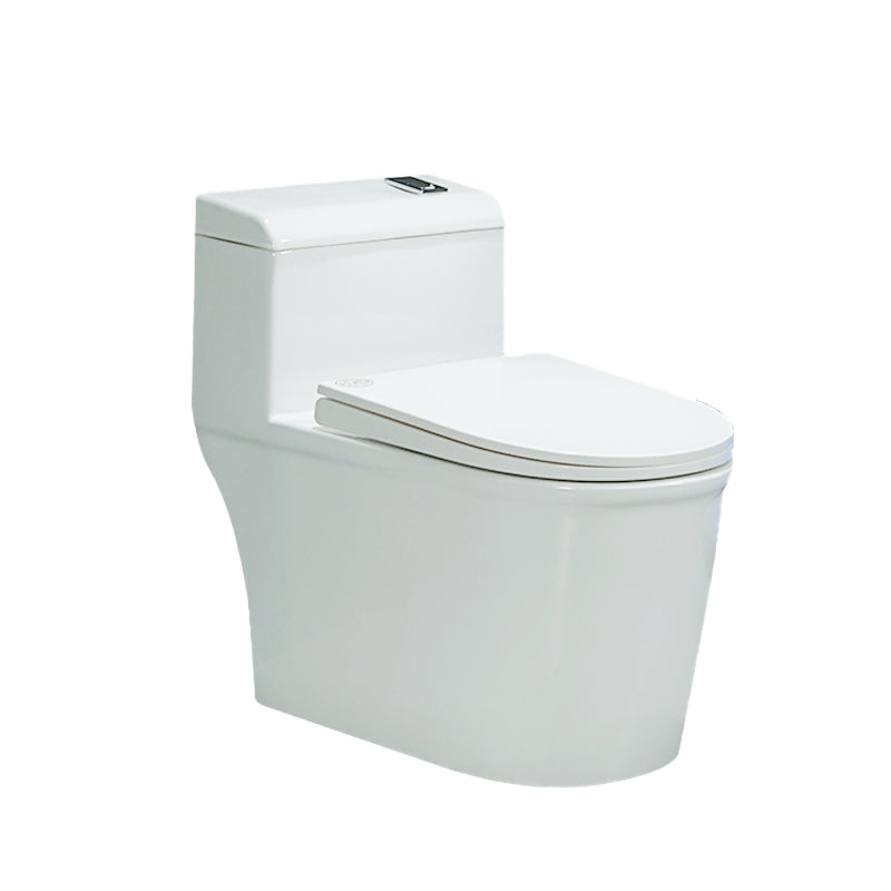 Floor Mounted Urine Toilet One Piece Toilet Modern Porcelain Toilet Bowl 16"L x 28"W x 26"H Clearhalo 'Bathroom Remodel & Bathroom Fixtures' 'Home Improvement' 'home_improvement' 'home_improvement_toilets' 'Toilets & Bidets' 'Toilets' 7394863