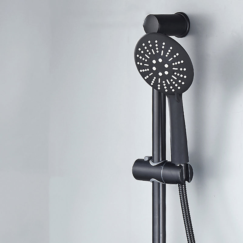 Modern Tub Faucet Lever Handle Wall Mount Fixed Bathtub Faucet Clearhalo 'Bathroom Remodel & Bathroom Fixtures' 'Bathtub Faucets' 'bathtub_faucets' 'Home Improvement' 'home_improvement' 'home_improvement_bathtub_faucets' 7395846