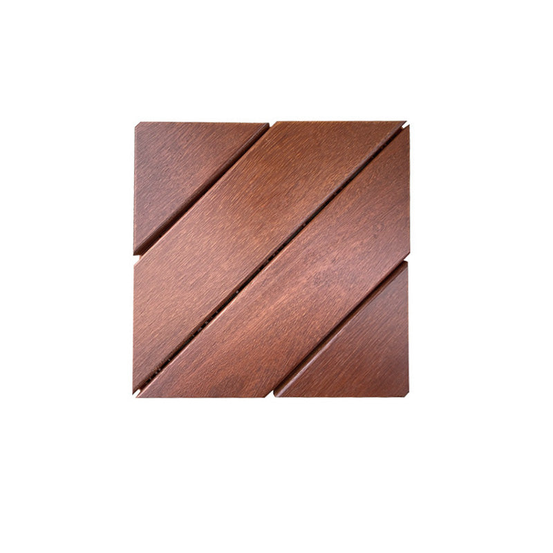 Square Hardwood Flooring Tradition Solid Wood Rectangle Hardwood Deck Tiles Dark Brown Clearhalo 'Flooring 'Hardwood Flooring' 'hardwood_flooring' 'Home Improvement' 'home_improvement' 'home_improvement_hardwood_flooring' Walls and Ceiling' 7396033
