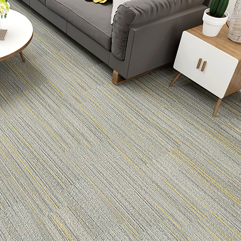 Contemporary Laminate Tongue and Groove Locking Slip Resistant Waterproof Gray-Yellow Clearhalo 'Flooring 'Home Improvement' 'home_improvement' 'home_improvement_laminate_flooring' 'Laminate Flooring' 'laminate_flooring' Walls and Ceiling' 7396815