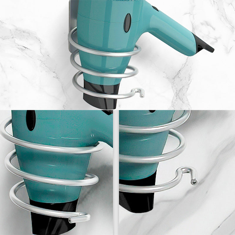 Modern Bathroom Accessories Hardware Set White Metal Bathroom Accessory Kit Clearhalo 'Bathroom Hardware Sets' 'Bathroom Hardware' 'Bathroom Remodel & Bathroom Fixtures' 'bathroom_hardware_sets' 'Home Improvement' 'home_improvement' 'home_improvement_bathroom_hardware_sets' 7397069