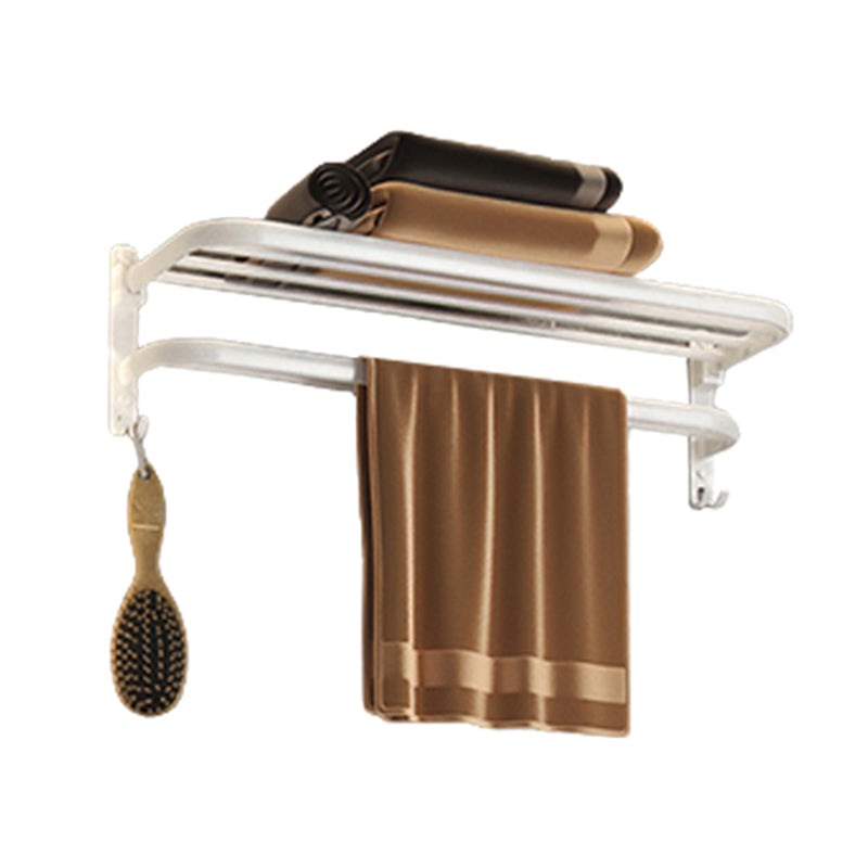 Modern Bathroom Hardware Set White Metal Bathroom Accessory Kit Clearhalo 'Bathroom Hardware Sets' 'Bathroom Hardware' 'Bathroom Remodel & Bathroom Fixtures' 'bathroom_hardware_sets' 'Home Improvement' 'home_improvement' 'home_improvement_bathroom_hardware_sets' 7397116