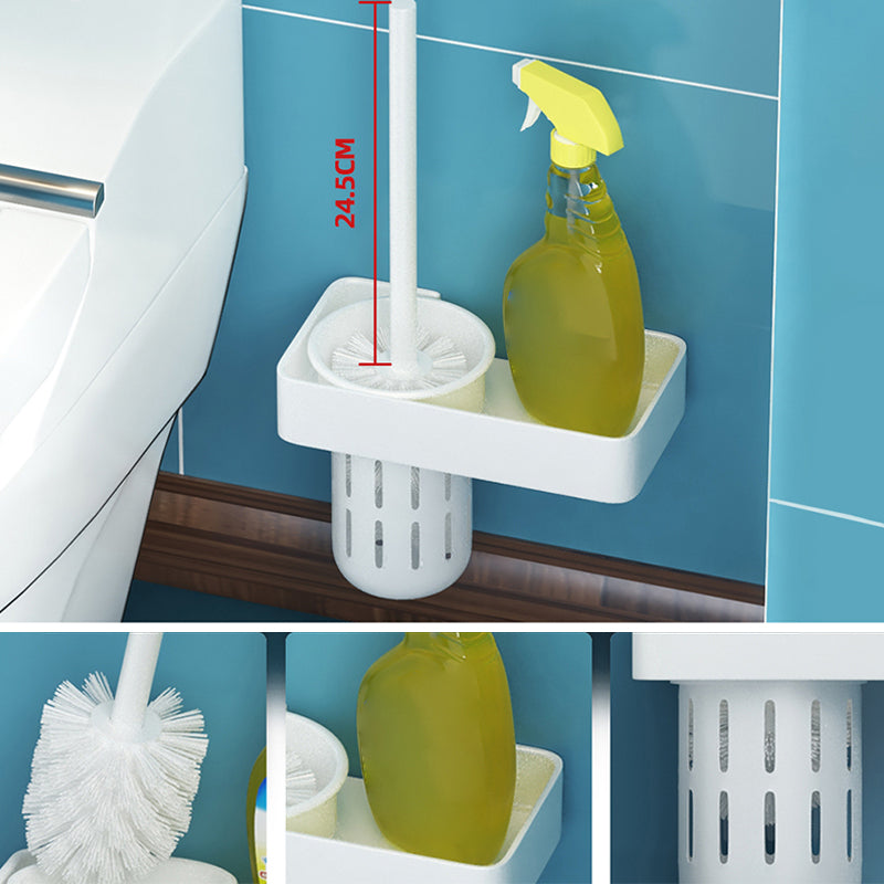 Modern Bathroom Hardware Set White Metal Bathroom Accessory Kit Clearhalo 'Bathroom Hardware Sets' 'Bathroom Hardware' 'Bathroom Remodel & Bathroom Fixtures' 'bathroom_hardware_sets' 'Home Improvement' 'home_improvement' 'home_improvement_bathroom_hardware_sets' 7397120
