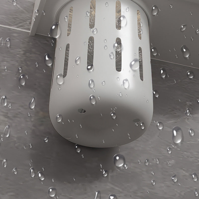 Modern Bathroom Hardware Set White Metal Bathroom Accessory Kit Clearhalo 'Bathroom Hardware Sets' 'Bathroom Hardware' 'Bathroom Remodel & Bathroom Fixtures' 'bathroom_hardware_sets' 'Home Improvement' 'home_improvement' 'home_improvement_bathroom_hardware_sets' 7397123