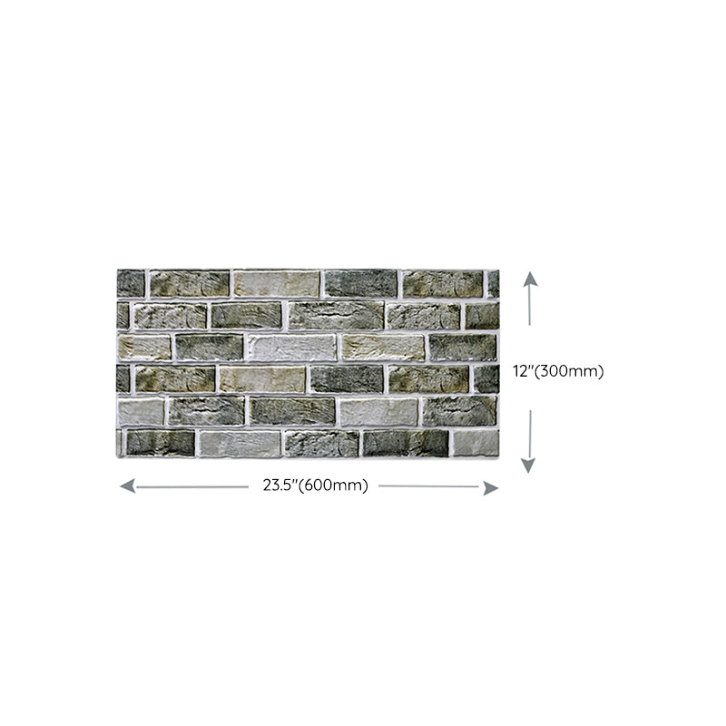 3D Backsplash Panels Contemporary PVC Backsplash Panels with Waterproof Clearhalo 'Flooring 'Home Improvement' 'home_improvement' 'home_improvement_wall_paneling' 'Wall Paneling' 'wall_paneling' 'Walls & Ceilings' Walls and Ceiling' 7397351
