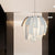 Fabric Sphere-Like Pendant Lamp Contemporary 1 Bulb White Hanging Light with Fringe White Clearhalo 'Ceiling Lights' 'Modern Pendants' 'Modern' 'Pendant Lights' 'Pendants' Lighting' 739858