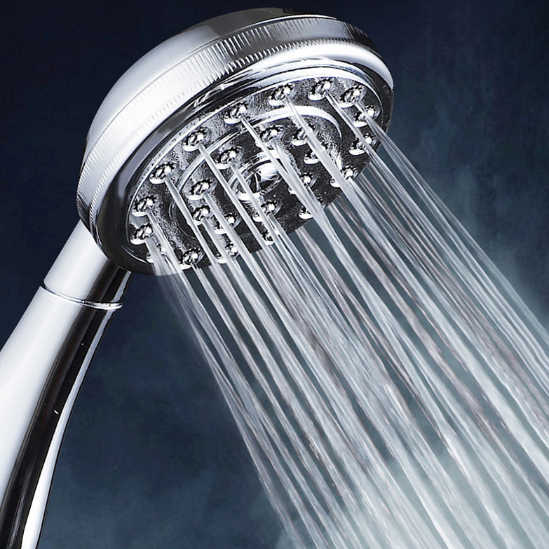 Contemporary Brass Round Hand Shower Water Filtration Showerhead Clearhalo 'Bathroom Remodel & Bathroom Fixtures' 'Home Improvement' 'home_improvement' 'home_improvement_shower_heads' 'Shower Heads' 'shower_heads' 'Showers & Bathtubs Plumbing' 'Showers & Bathtubs' 7398604