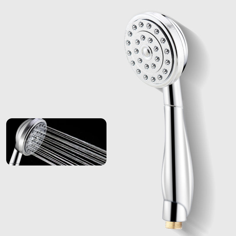 Contemporary Brass Round Hand Shower Water Filtration Showerhead Hand Shower Hose not included Clearhalo 'Bathroom Remodel & Bathroom Fixtures' 'Home Improvement' 'home_improvement' 'home_improvement_shower_heads' 'Shower Heads' 'shower_heads' 'Showers & Bathtubs Plumbing' 'Showers & Bathtubs' 7398605