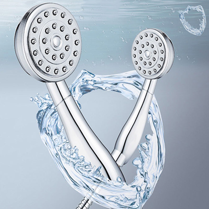 Contemporary Brass Round Hand Shower Water Filtration Showerhead Clearhalo 'Bathroom Remodel & Bathroom Fixtures' 'Home Improvement' 'home_improvement' 'home_improvement_shower_heads' 'Shower Heads' 'shower_heads' 'Showers & Bathtubs Plumbing' 'Showers & Bathtubs' 7398608