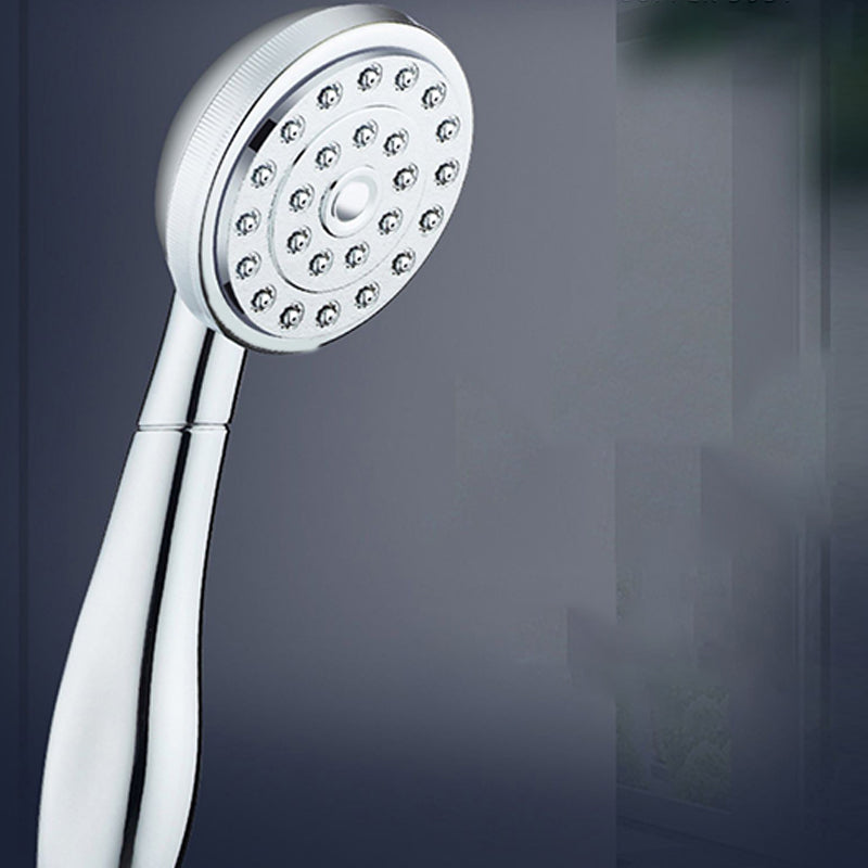 Contemporary Brass Round Hand Shower Water Filtration Showerhead Clearhalo 'Bathroom Remodel & Bathroom Fixtures' 'Home Improvement' 'home_improvement' 'home_improvement_shower_heads' 'Shower Heads' 'shower_heads' 'Showers & Bathtubs Plumbing' 'Showers & Bathtubs' 7398610