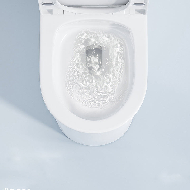 Traditional Floor Mounted Flush Toilet One Piece Toilet Siphon Jet Toilet Clearhalo 'Bathroom Remodel & Bathroom Fixtures' 'Home Improvement' 'home_improvement' 'home_improvement_toilets' 'Toilets & Bidets' 'Toilets' 7398842
