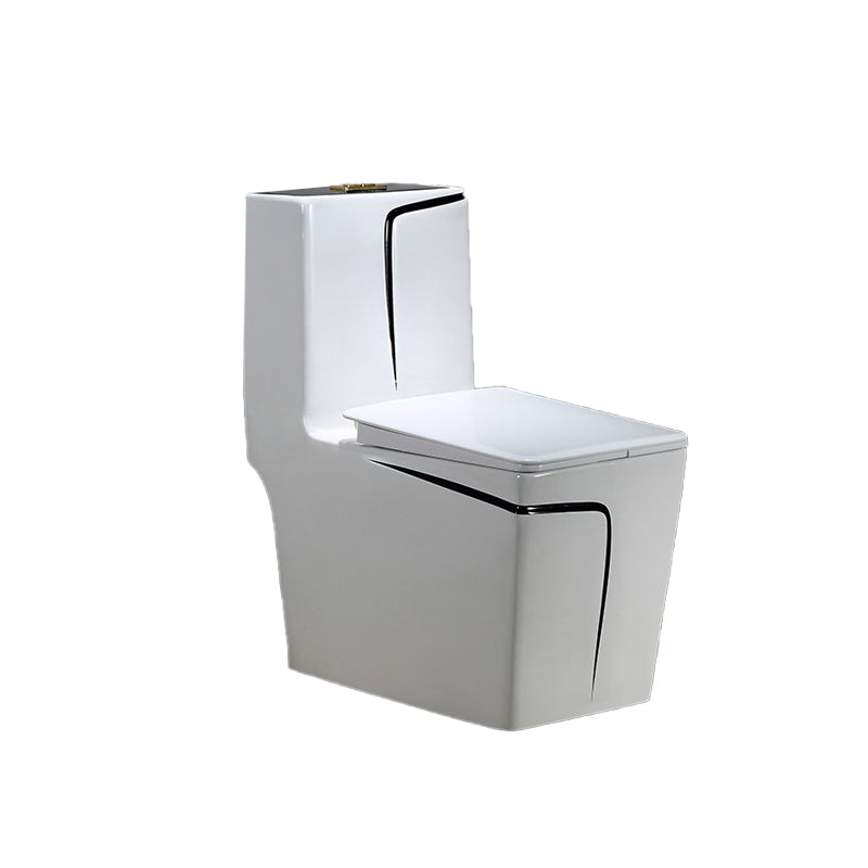 Floor Mounted Porcelain Urine Toilet Traditional Siphon Jet Flush Toilet Clearhalo 'Bathroom Remodel & Bathroom Fixtures' 'Home Improvement' 'home_improvement' 'home_improvement_toilets' 'Toilets & Bidets' 'Toilets' 7398870
