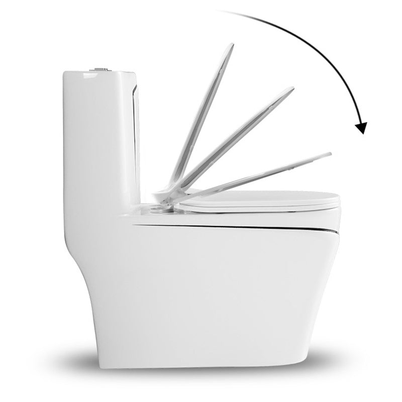 Floor Mounted Porcelain Urine Toilet Traditional Siphon Jet Flush Toilet Clearhalo 'Bathroom Remodel & Bathroom Fixtures' 'Home Improvement' 'home_improvement' 'home_improvement_toilets' 'Toilets & Bidets' 'Toilets' 7398879