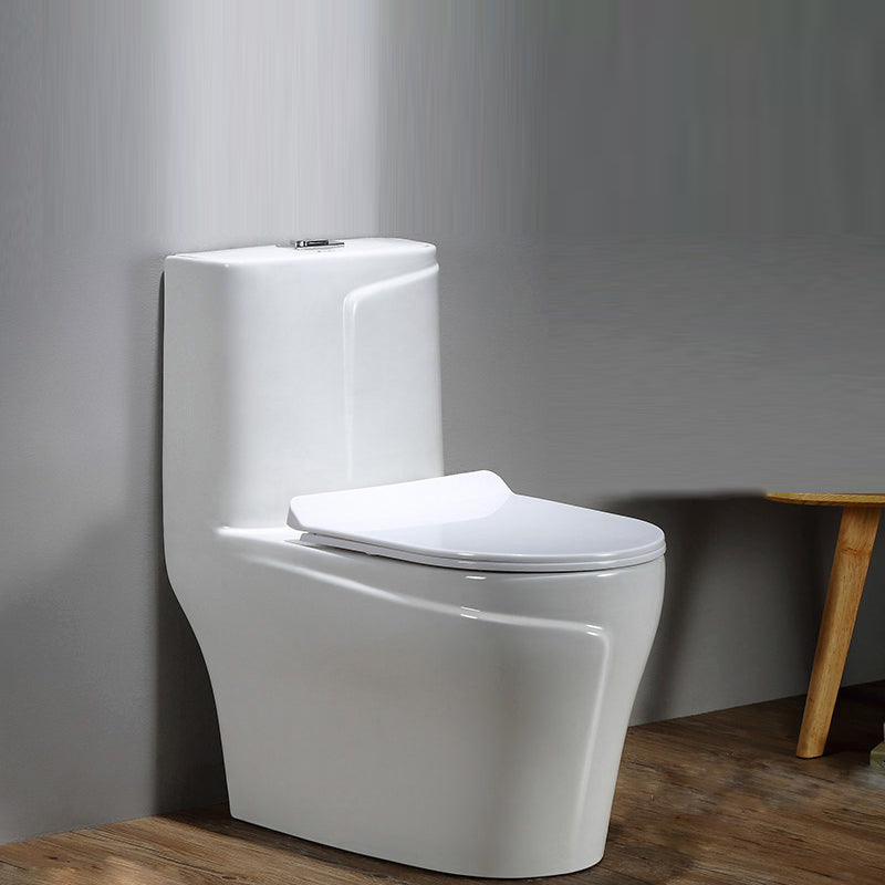 Floor Mounted Porcelain Urine Toilet Traditional Siphon Jet Flush Toilet 15"L x 27"W x 30"H White Clearhalo 'Bathroom Remodel & Bathroom Fixtures' 'Home Improvement' 'home_improvement' 'home_improvement_toilets' 'Toilets & Bidets' 'Toilets' 7398882