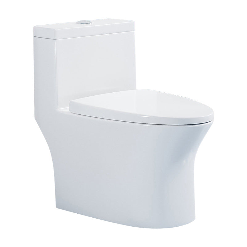 Traditional Floor Mounted Toilet All In One Porcelain Flush Toilet Clearhalo 'Bathroom Remodel & Bathroom Fixtures' 'Home Improvement' 'home_improvement' 'home_improvement_toilets' 'Toilets & Bidets' 'Toilets' 7398896