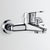 Low Arc Tub Faucet Hose Wall Mounted Single Lever Handle Tub Filler with Handshower Silver Unavailiable Hand Shower Not Included Clearhalo 'Bathroom Remodel & Bathroom Fixtures' 'Bathtub Faucets' 'bathtub_faucets' 'Home Improvement' 'home_improvement' 'home_improvement_bathtub_faucets' 7400140