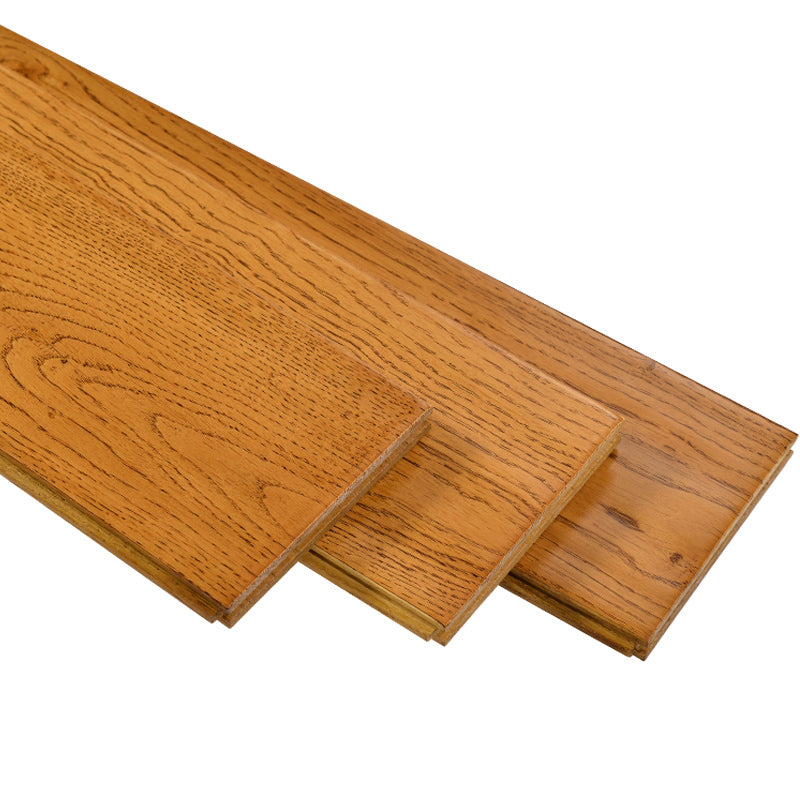 Traditional Wood Floor Planks Wire Brushed Water Resistant Floor Bullnose Clearhalo 'Flooring 'Hardwood Flooring' 'hardwood_flooring' 'Home Improvement' 'home_improvement' 'home_improvement_hardwood_flooring' Walls and Ceiling' 7400160