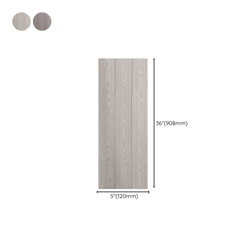 Traditional Wood Floor Planks Wire Brushed Water Resistant Floor Bullnose Clearhalo 'Flooring 'Hardwood Flooring' 'hardwood_flooring' 'Home Improvement' 'home_improvement' 'home_improvement_hardwood_flooring' Walls and Ceiling' 7400183