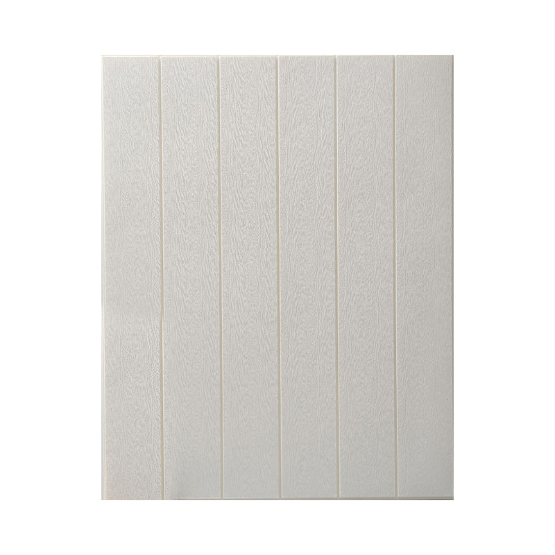 Plastic Wall Paneling Contemporary Waterproof 3D Wall Paneling Off-White Clearhalo 'Flooring 'Home Improvement' 'home_improvement' 'home_improvement_wall_paneling' 'Wall Paneling' 'wall_paneling' 'Walls & Ceilings' Walls and Ceiling' 7401603
