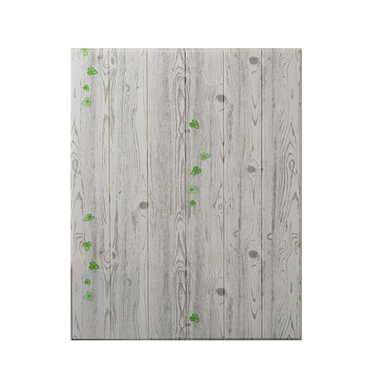 Plastic Wall Paneling Contemporary Waterproof 3D Wall Paneling White/ Green/ Gray Clearhalo 'Flooring 'Home Improvement' 'home_improvement' 'home_improvement_wall_paneling' 'Wall Paneling' 'wall_paneling' 'Walls & Ceilings' Walls and Ceiling' 7401604