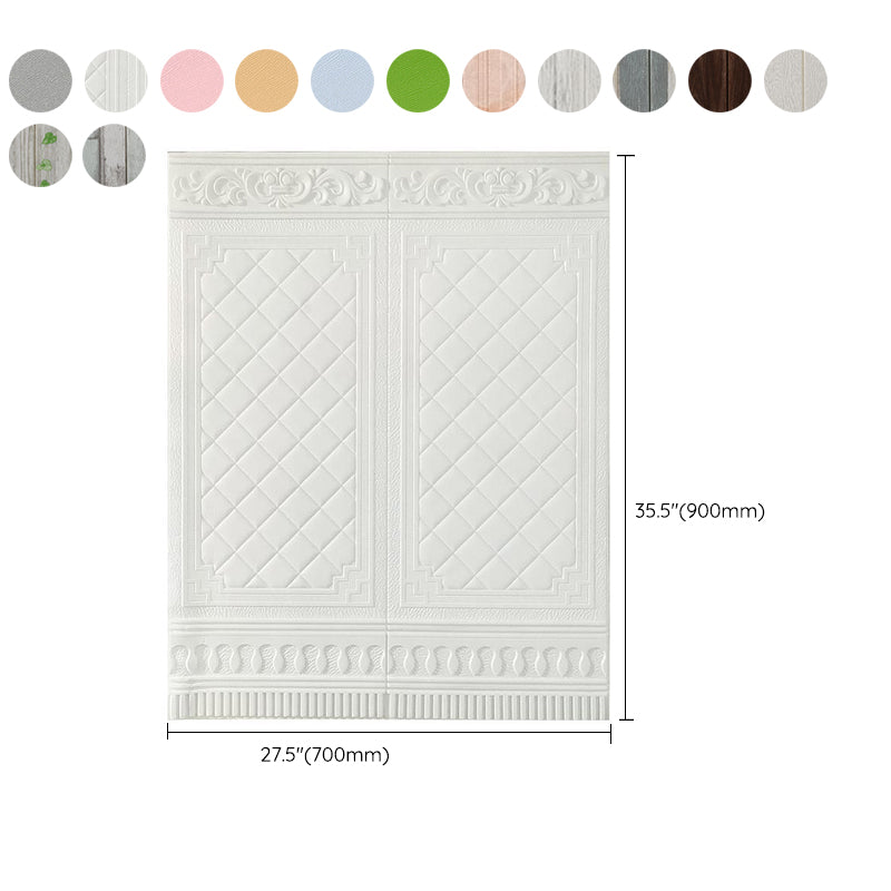 Plastic Wall Paneling Contemporary Waterproof 3D Wall Paneling Clearhalo 'Flooring 'Home Improvement' 'home_improvement' 'home_improvement_wall_paneling' 'Wall Paneling' 'wall_paneling' 'Walls & Ceilings' Walls and Ceiling' 7401606