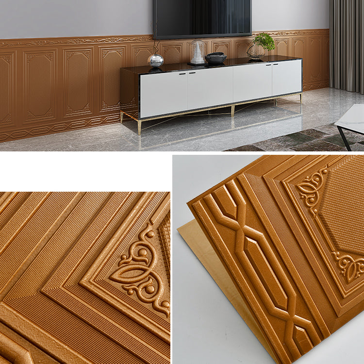 Modern Wall Paneling 3D Plastic Wall Paneling with Waterproof Clearhalo 'Flooring 'Home Improvement' 'home_improvement' 'home_improvement_wall_paneling' 'Wall Paneling' 'wall_paneling' 'Walls & Ceilings' Walls and Ceiling' 7401614