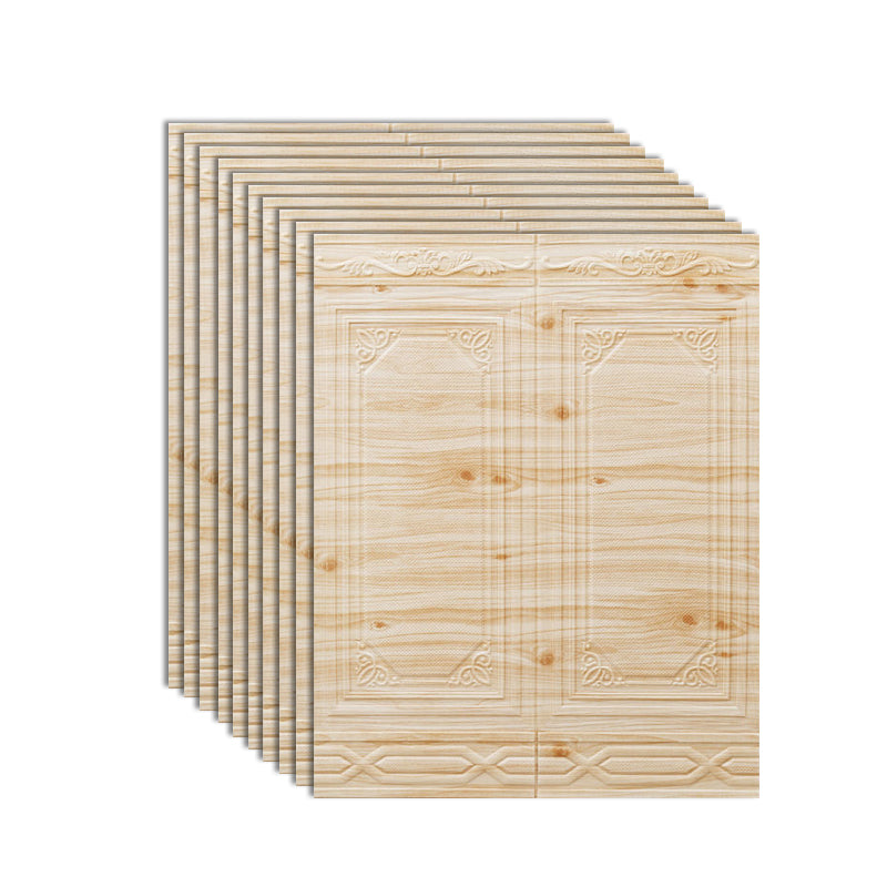 Modern Wall Paneling 3D Plastic Wall Paneling with Waterproof Natural Clearhalo 'Flooring 'Home Improvement' 'home_improvement' 'home_improvement_wall_paneling' 'Wall Paneling' 'wall_paneling' 'Walls & Ceilings' Walls and Ceiling' 7401623