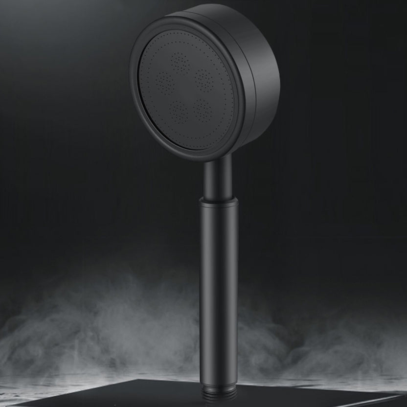 Modern Round Hand Shower Water Efficient Stainless Steel Showerhead Clearhalo 'Bathroom Remodel & Bathroom Fixtures' 'Home Improvement' 'home_improvement' 'home_improvement_shower_heads' 'Shower Heads' 'shower_heads' 'Showers & Bathtubs Plumbing' 'Showers & Bathtubs' 7402654