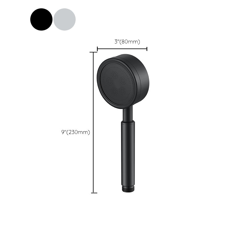 Round Hand Shower Water Efficient Stainless Steel Showerhead Clearhalo 'Bathroom Remodel & Bathroom Fixtures' 'Home Improvement' 'home_improvement' 'home_improvement_shower_heads' 'Shower Heads' 'shower_heads' 'Showers & Bathtubs Plumbing' 'Showers & Bathtubs' 7402683