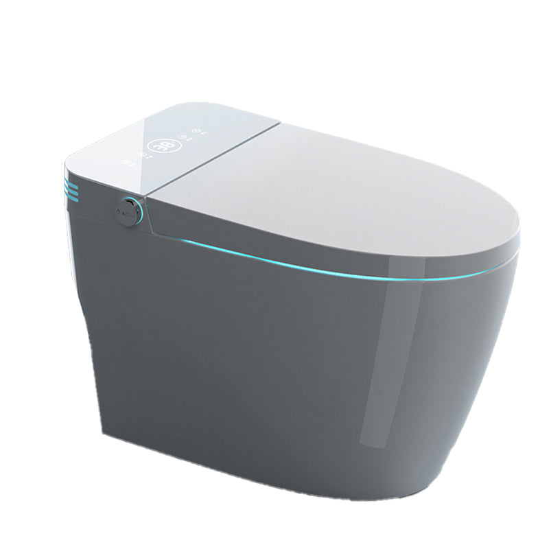 One Piece Toilet Modern Flush Toilet Porcelain Floor Mounted Siphon Jet Toilet Clearhalo 'Bathroom Remodel & Bathroom Fixtures' 'Home Improvement' 'home_improvement' 'home_improvement_toilets' 'Toilets & Bidets' 'Toilets' 7402711