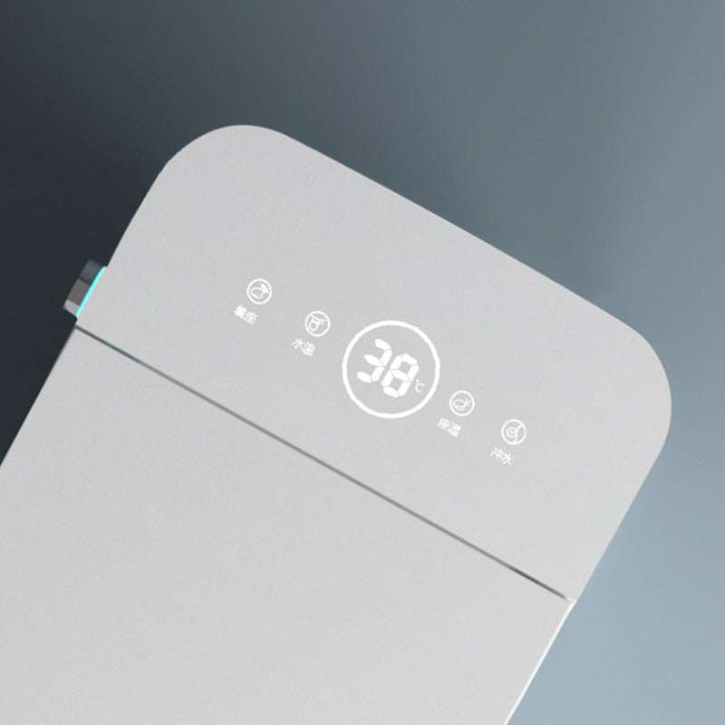 One Piece Toilet Modern Flush Toilet Porcelain Floor Mounted Siphon Jet Toilet Clearhalo 'Bathroom Remodel & Bathroom Fixtures' 'Home Improvement' 'home_improvement' 'home_improvement_toilets' 'Toilets & Bidets' 'Toilets' 7402712