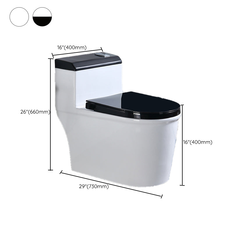 Traditional Floor Mounted Flush Toilet All In One Siphon Jet Toilet Clearhalo 'Bathroom Remodel & Bathroom Fixtures' 'Home Improvement' 'home_improvement' 'home_improvement_toilets' 'Toilets & Bidets' 'Toilets' 7402742